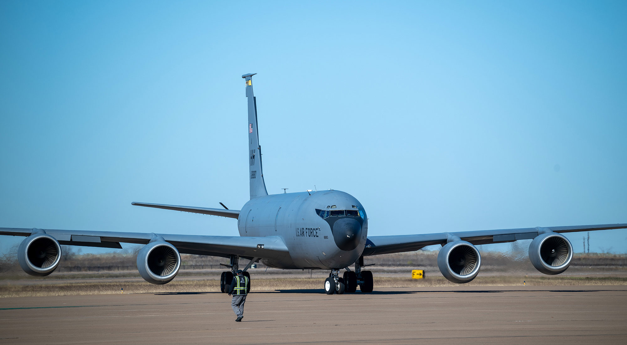Plane Front View